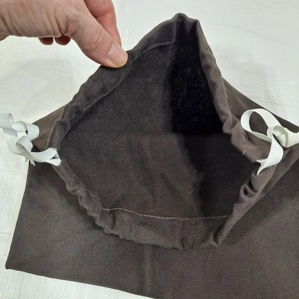 Elena Ghisellini Brown Drawstring Dust Cover Bag